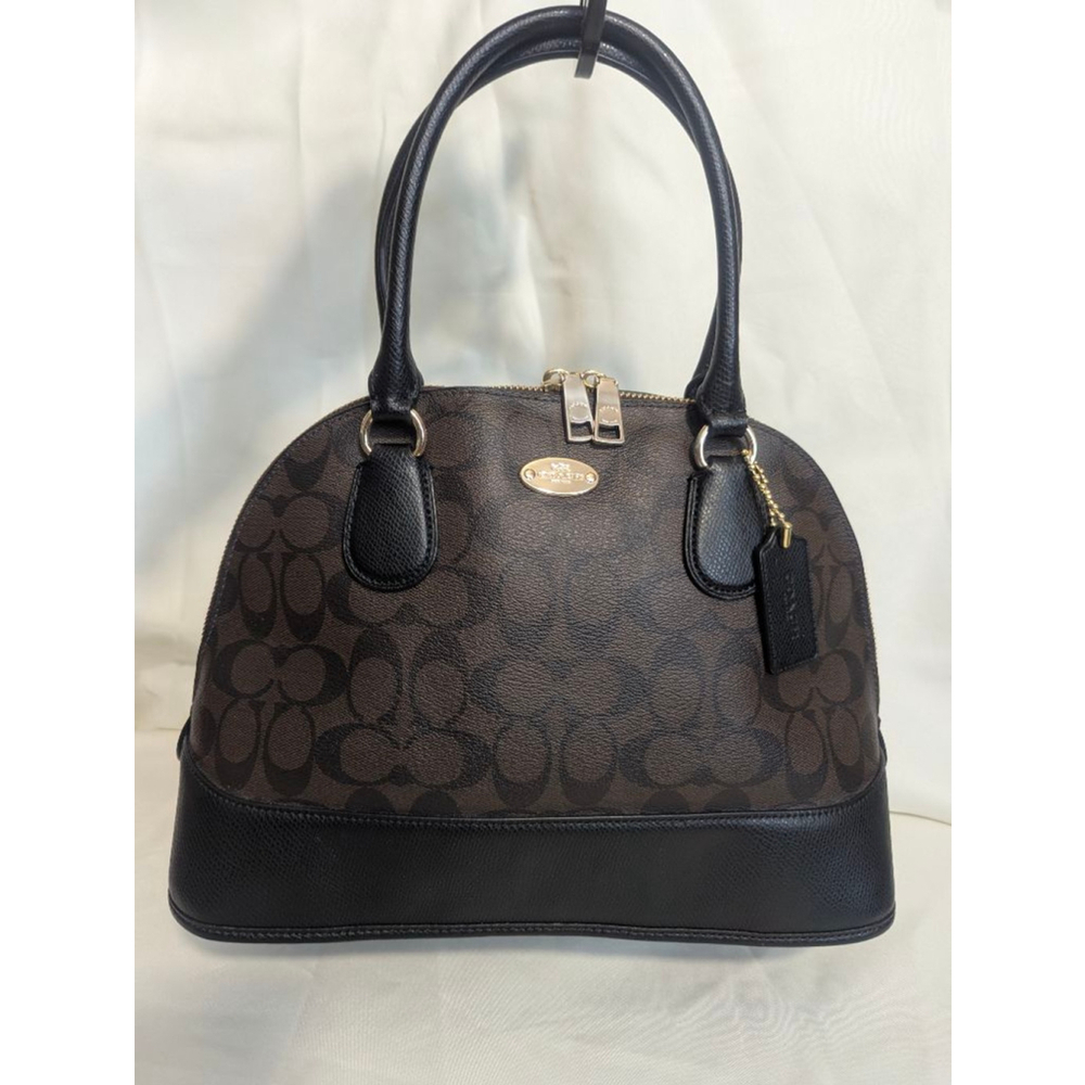 RARE Coach Cora Domed Satchel Crossbody Bag 33904 AUTHENTIC - Picture 2 of 15